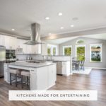 Aspen Fields kitchen with bar seating - Maronda Homes - Festival of Homes