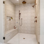 Laurel Pointe large shower primary bathroom - Infinity Homes - Festival of Homes