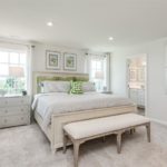 Castlewood Homes bright primary bedroom - Ryan Homes - Festival of Homes